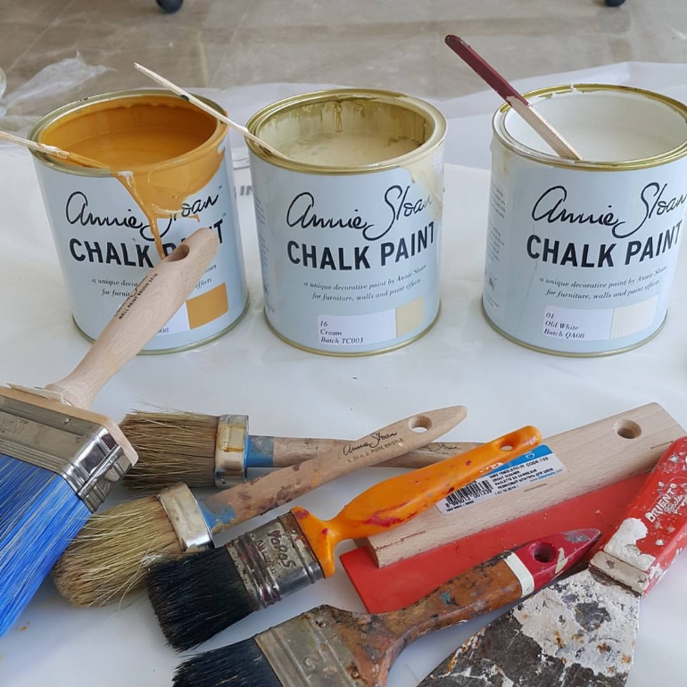 Chalk Paint Sedef Sanat Boya Fırça